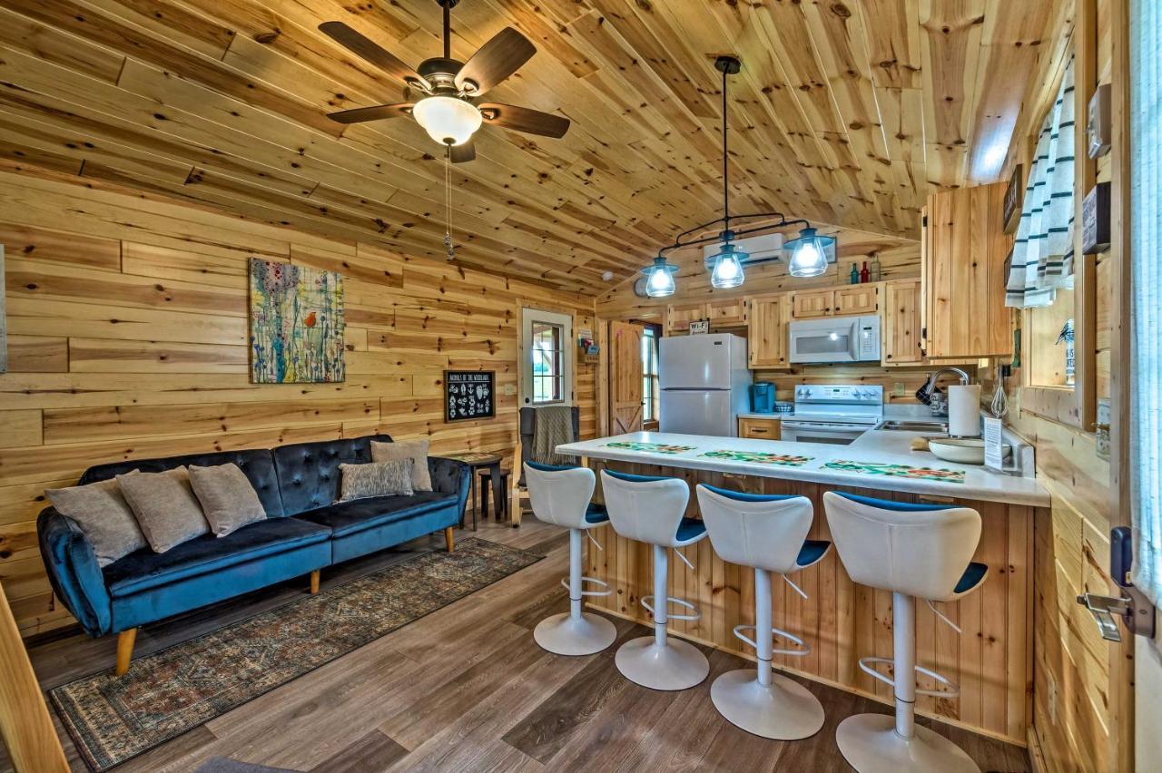 Cozy Lakefront Cabin With On-Site Waterfall And Hiking Villa Cub Run Eksteriør billede
